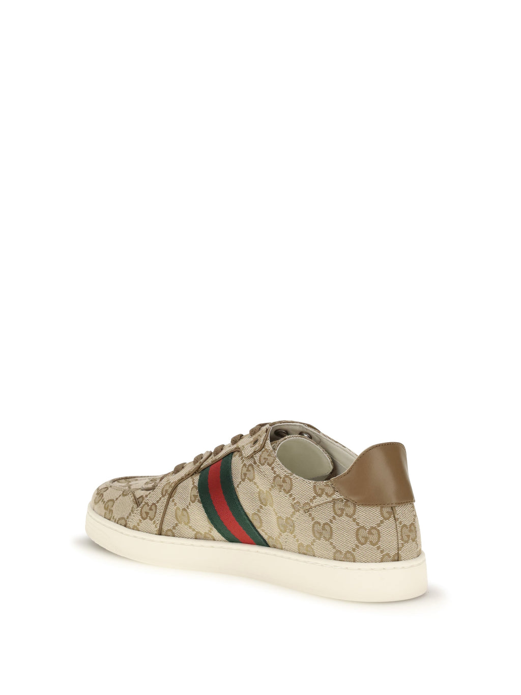 Gucci Men Stretch Gg Fabric Sneakers