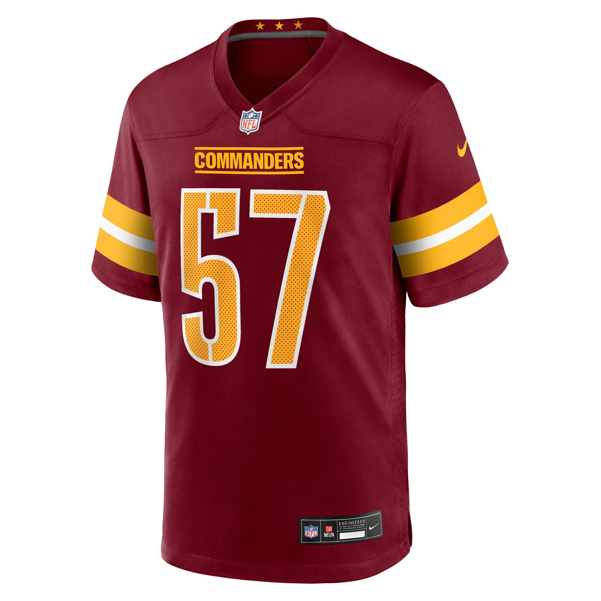 Washington Commanders Nick Bellore Burgundy Team Game Jersey