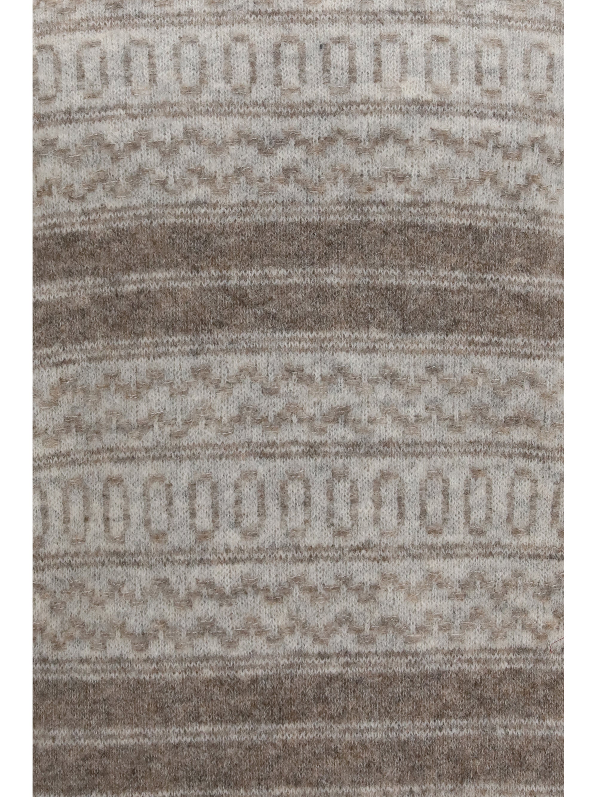 Brunello Cucinelli Men Fair Isle Knit Turtleneck Sweater