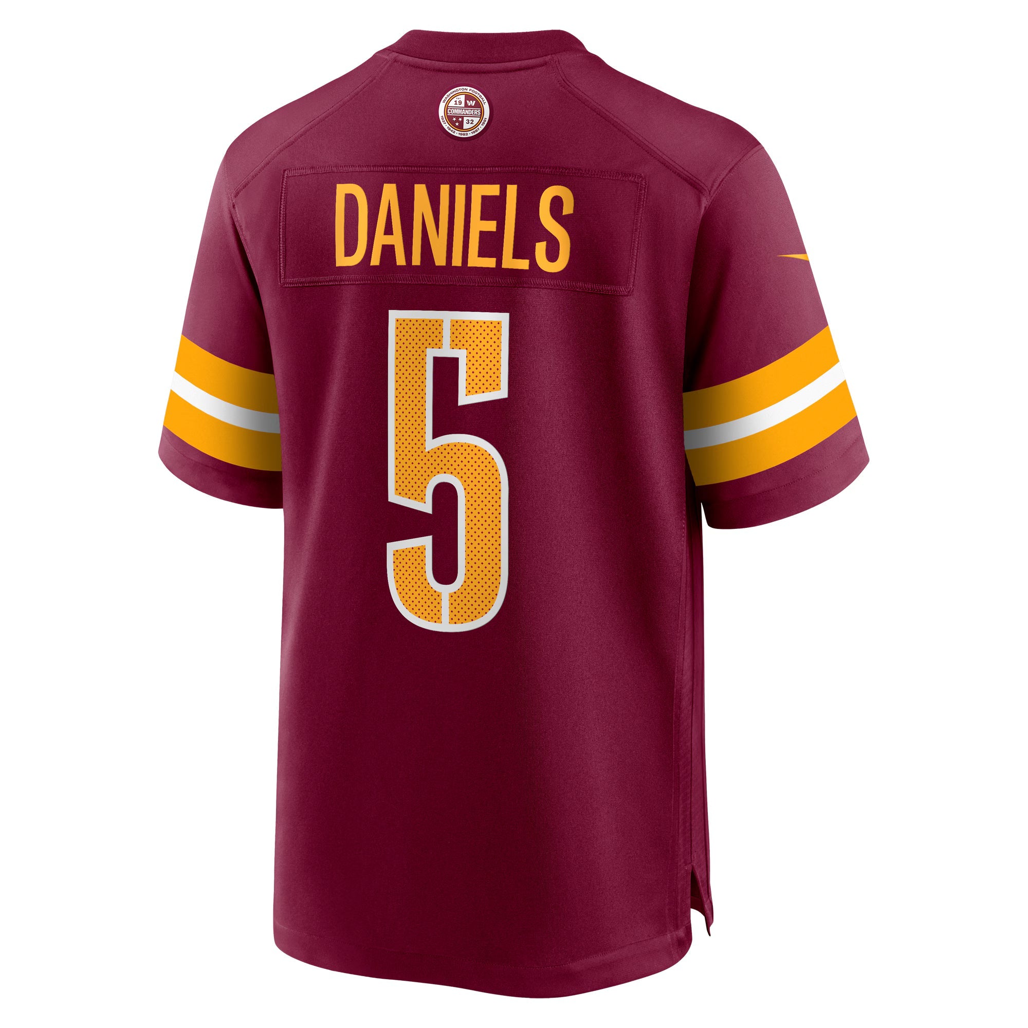 Washington Commanders Jayden Daniels Burgundy Player Game Jersey