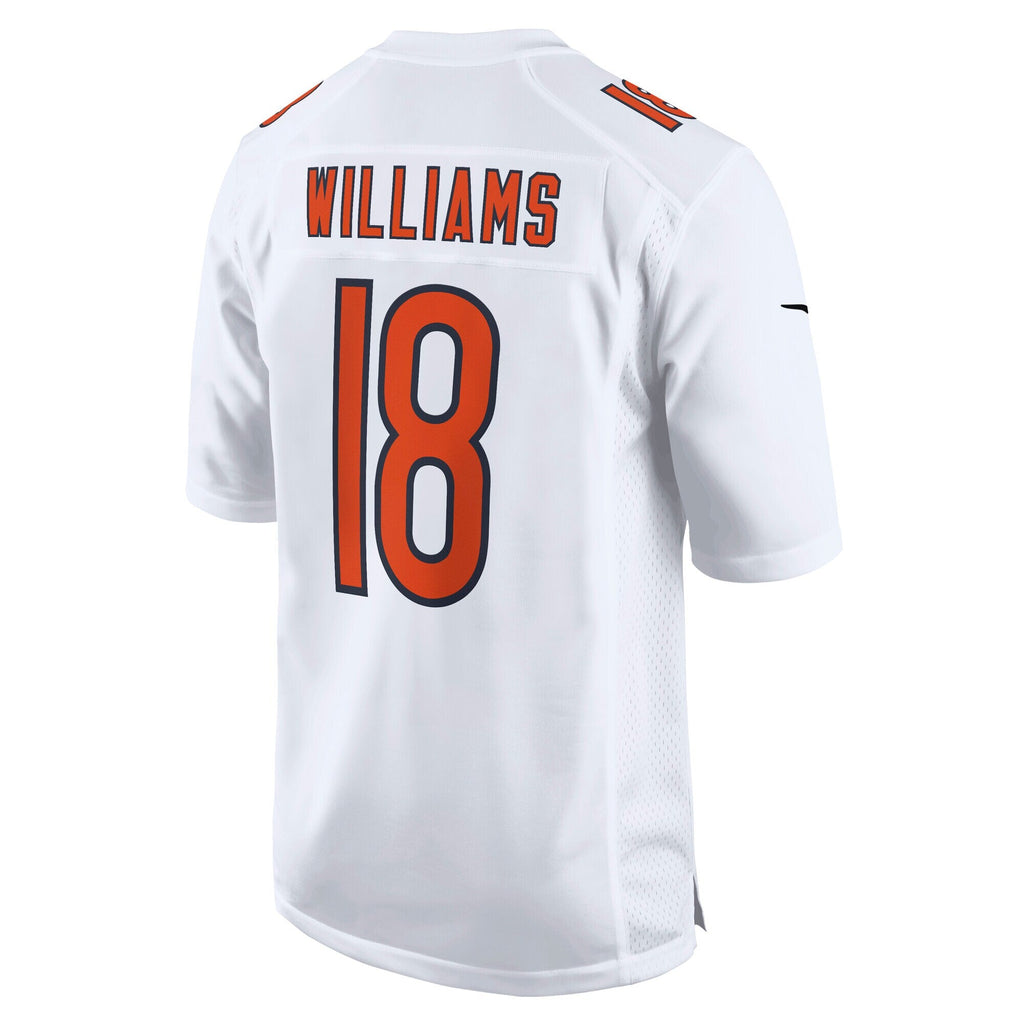 Chicago Bears Caleb Williams Tundra White Fashion Jersey