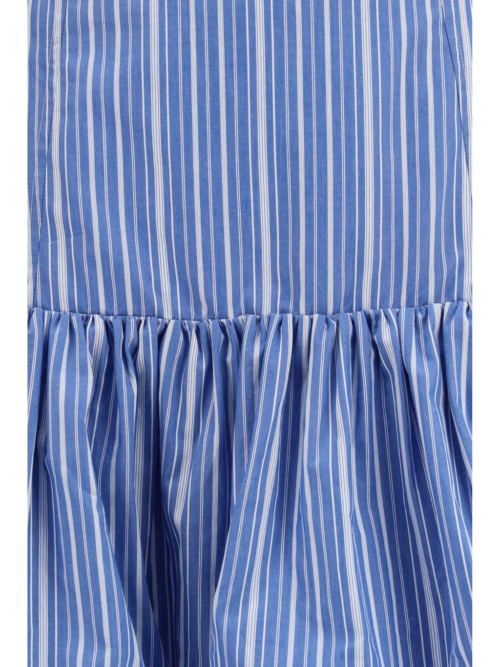 Ganni Women Striped Mini Balloon Skirt