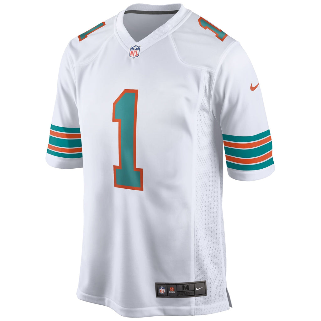 Miami Dolphins Tua Tagovailoa White 2nd Alternate Game Jersey