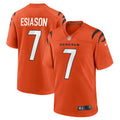 Cincinnati Bengals Boomer Esiason Orange Retired Player Alternate Game Jersey