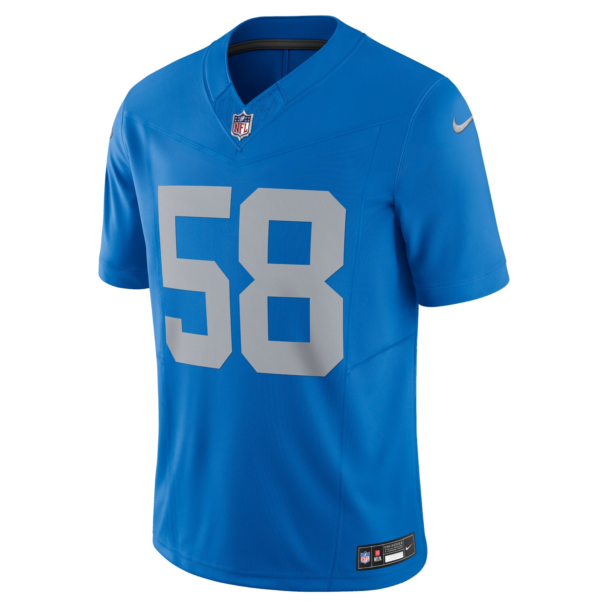 Detroit Lions Penei Sewell Blue Vapor F.U.S.E. Alternate Limited Jersey