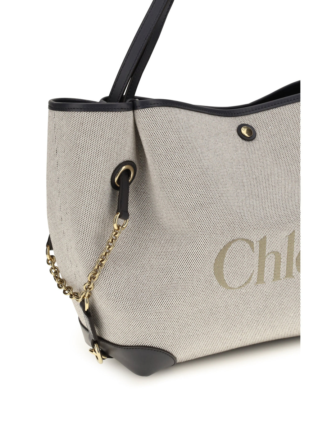 Chloé Women Clover Tote Bag In Canvas