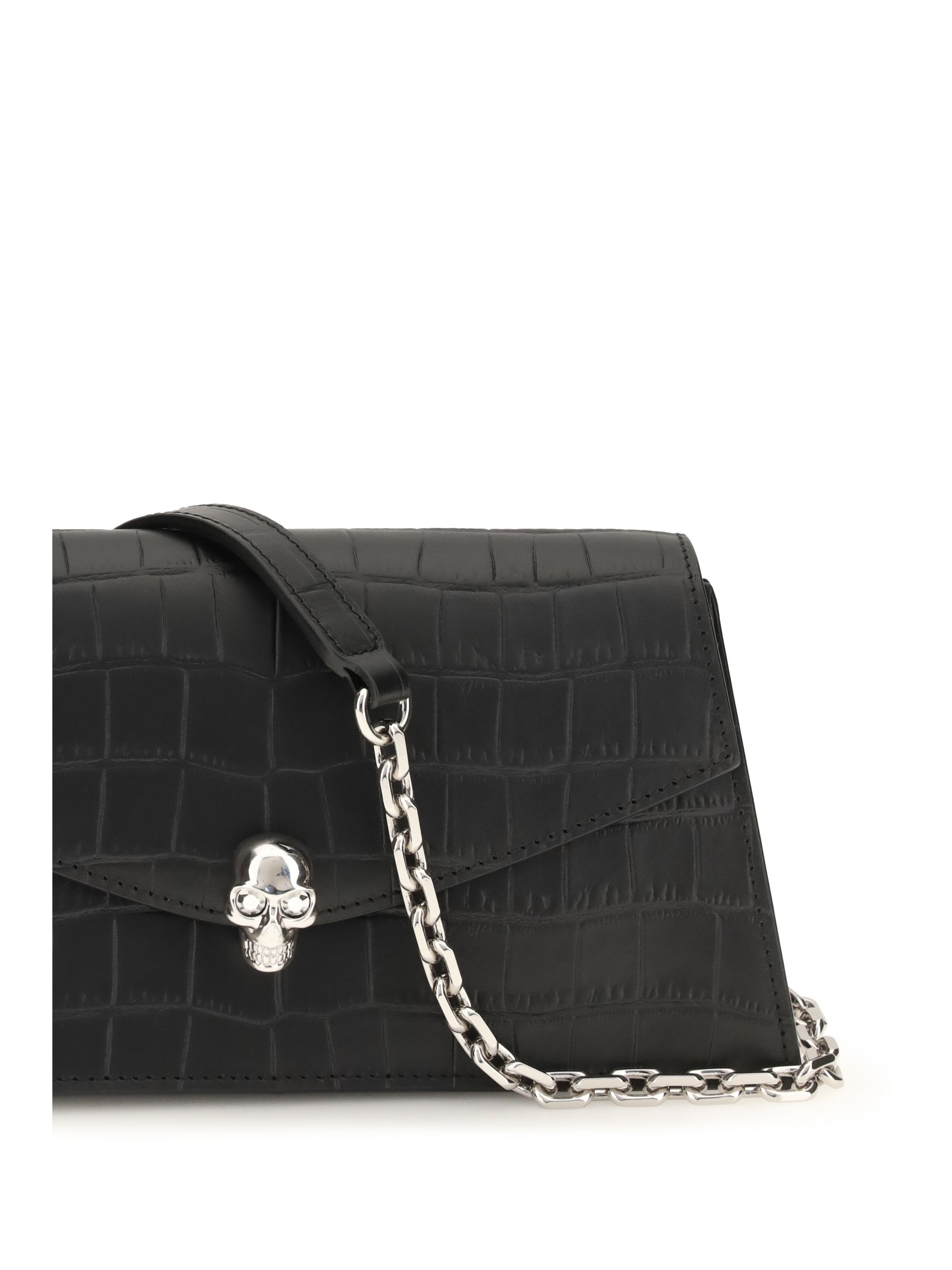 Alexander Mcqueen Women Mini Skull Clutch