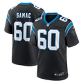 Carolina Panthers Nick Samac Black Team Game Jersey