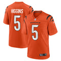 Cincinnati Bengals Tee Higgins Orange Alternate Game Jersey