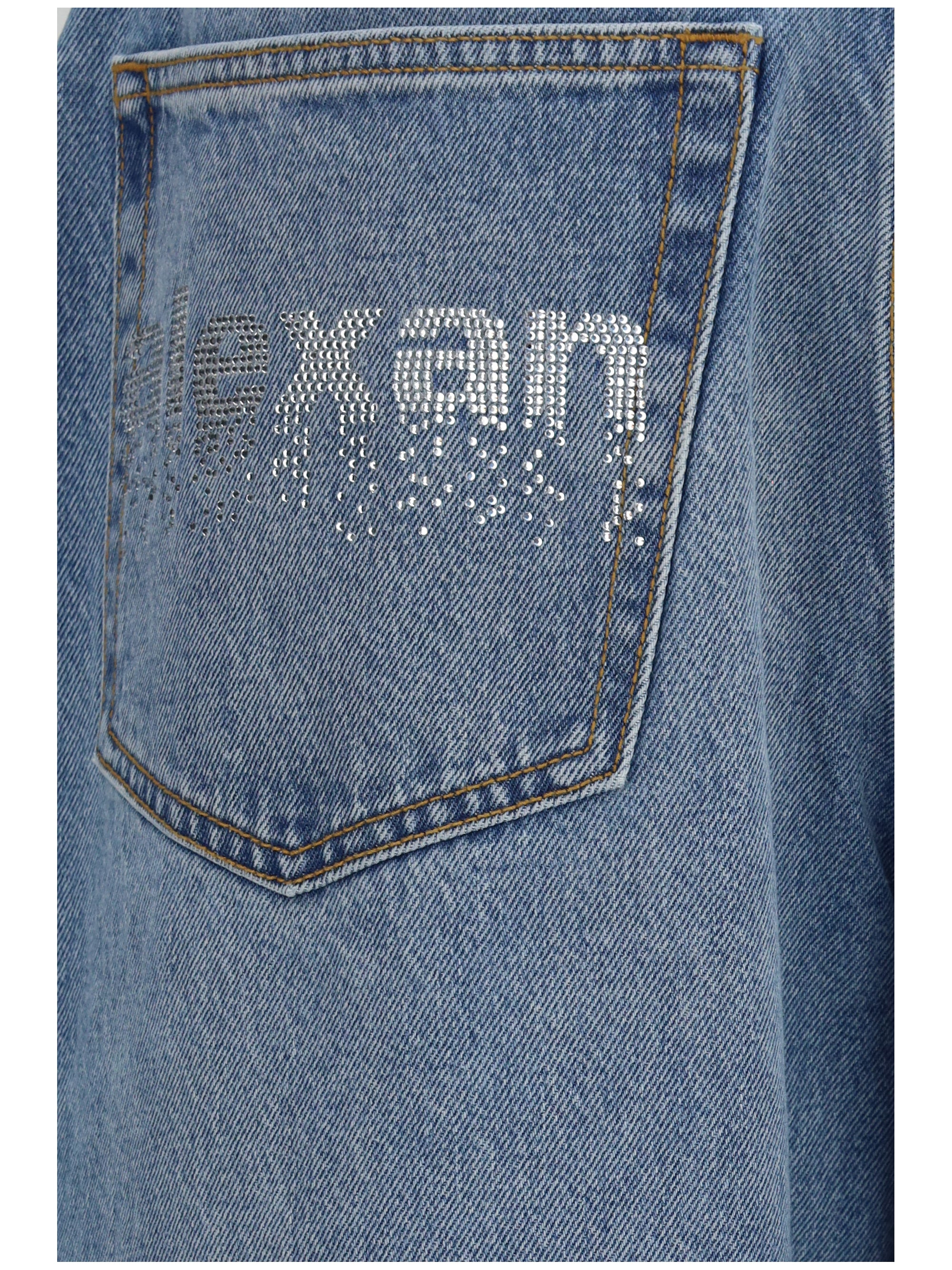 Alexander Wang Women Crystal Balloon Jeans