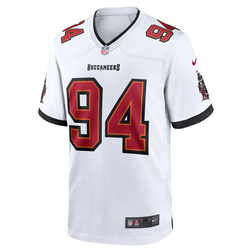 Tampa Bay Buccaneers Calijah Kancey White Game Jersey