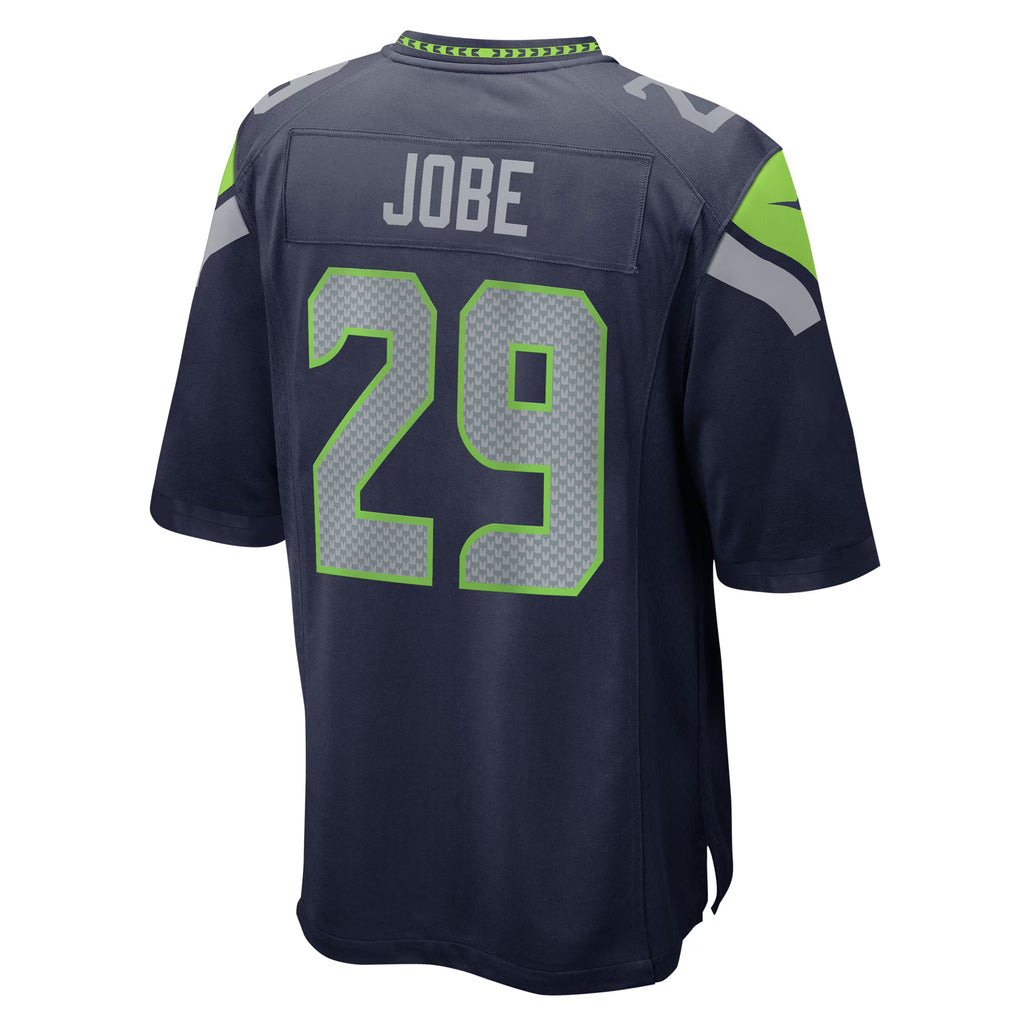 Seattle Seahawks Josh Jobe College Navy Team Game Jersey