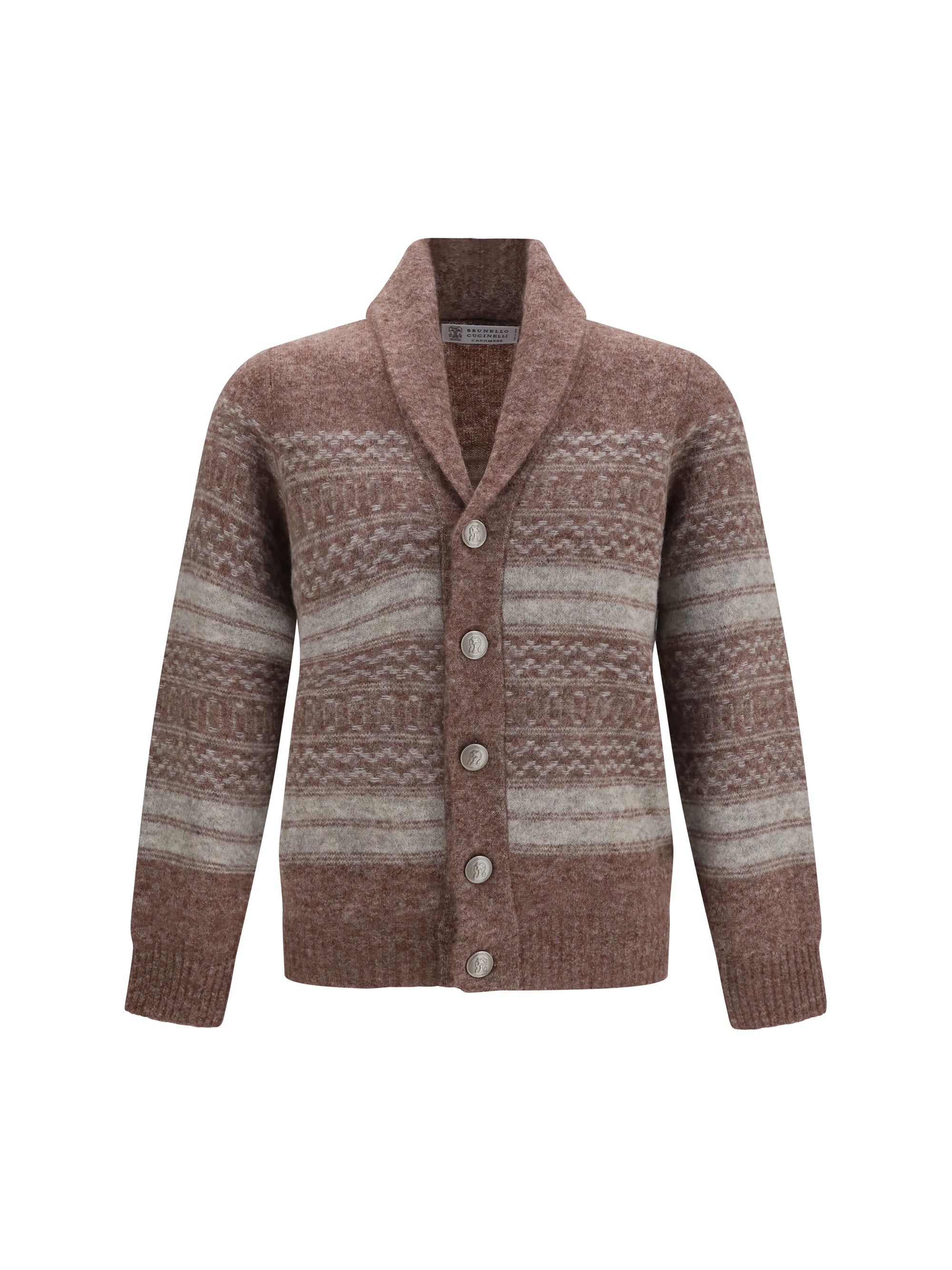Brunello Cucinelli Men V-Neck Button Cardigan