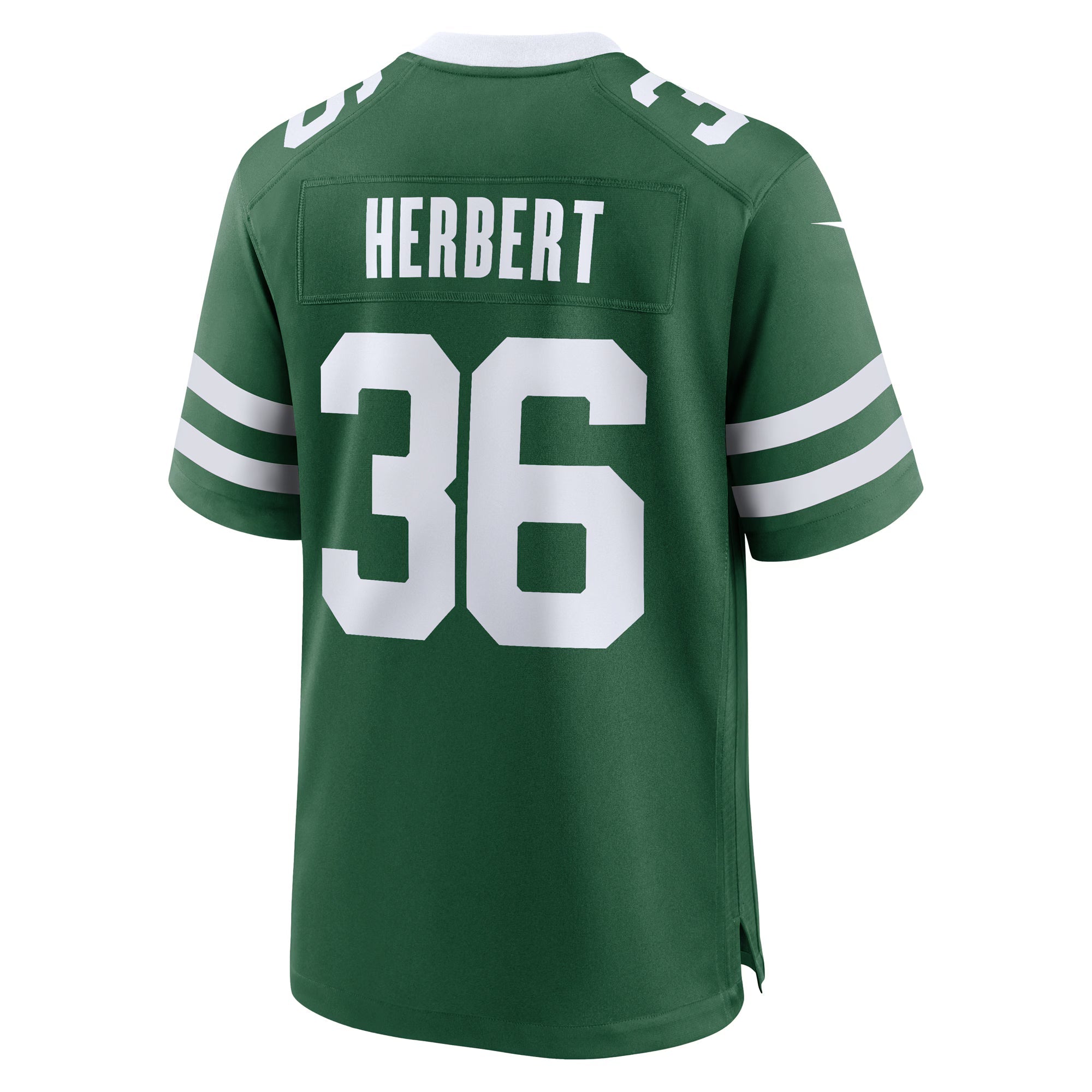 New York Jets Khalil Herbert Legacy Green Team Game Jersey