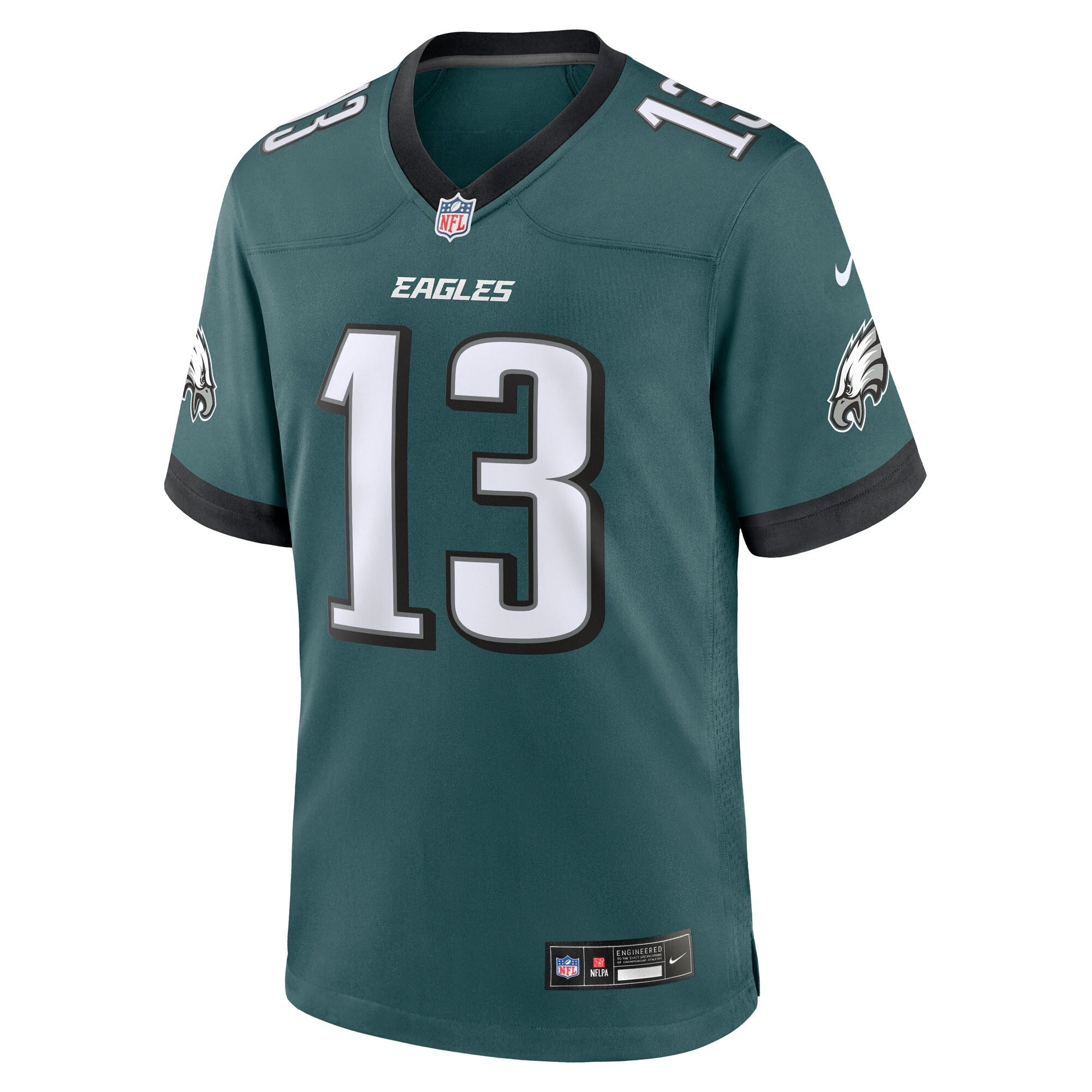Philadelphia Eagles Azeez Ojulari Midnight Green Team Game Jersey