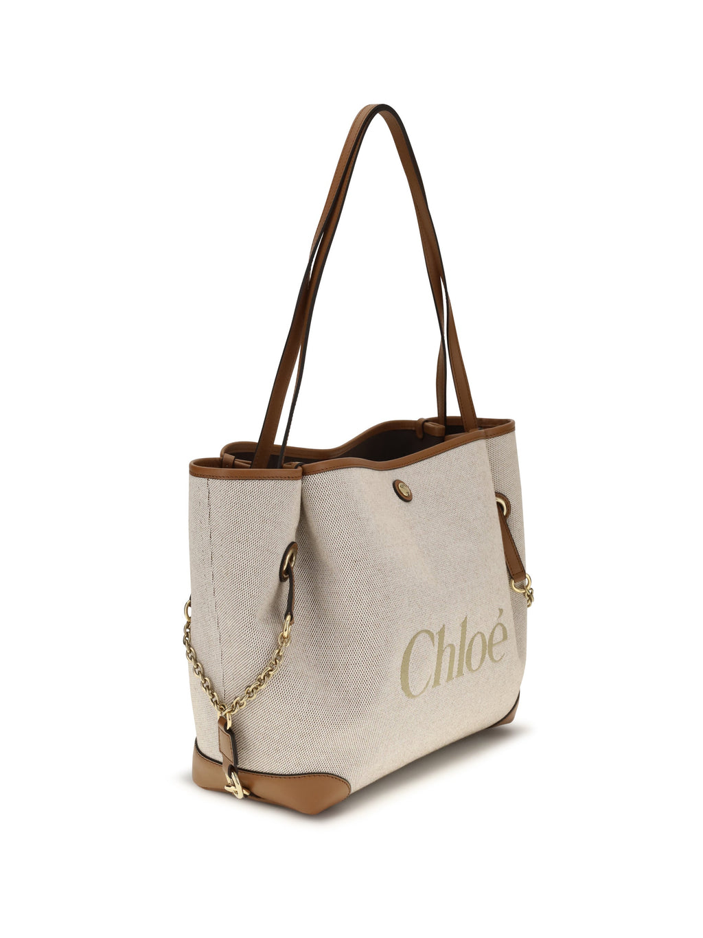 Chloé Women Clover Tote Bag In Canvas