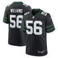 New York Jets Quincy Williams Legacy Black Alternate Game Jersey