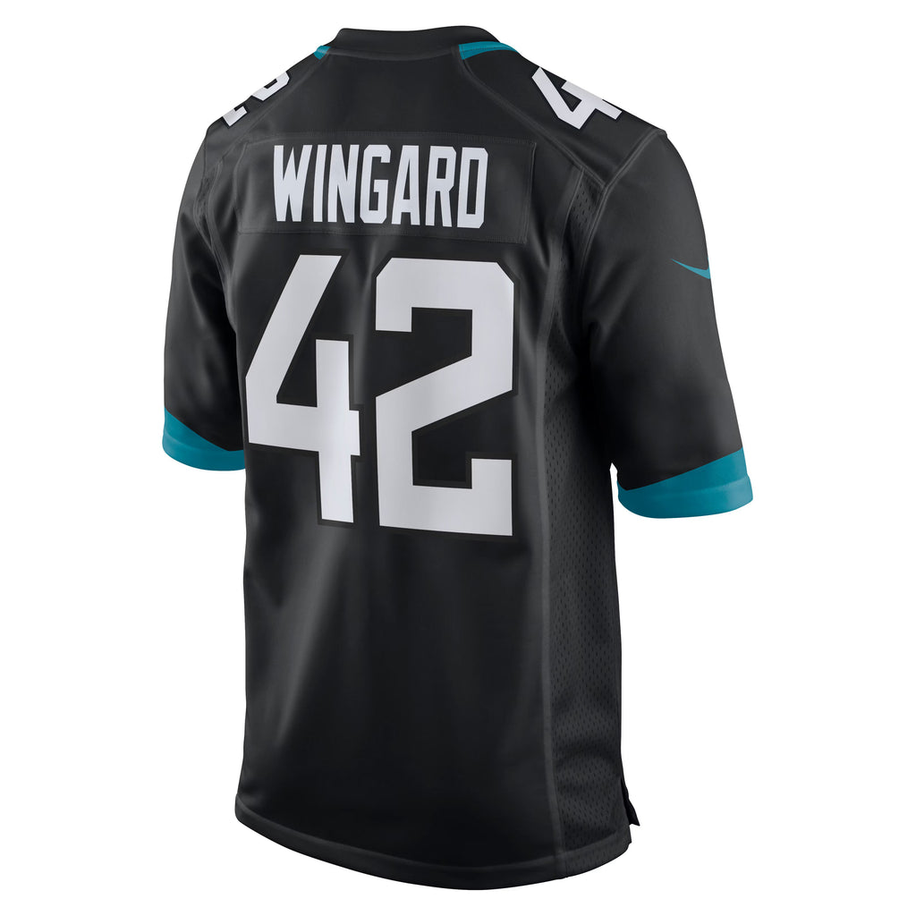 Jacksonville Jaguars Andrew Wingard Black Alternate Game Jersey