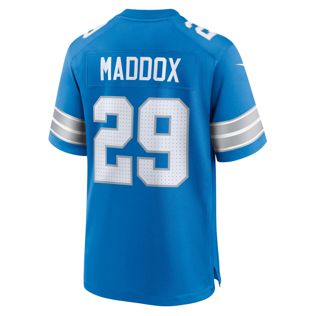 Detroit Lions Avonte Maddox Blue Team Game Jersey