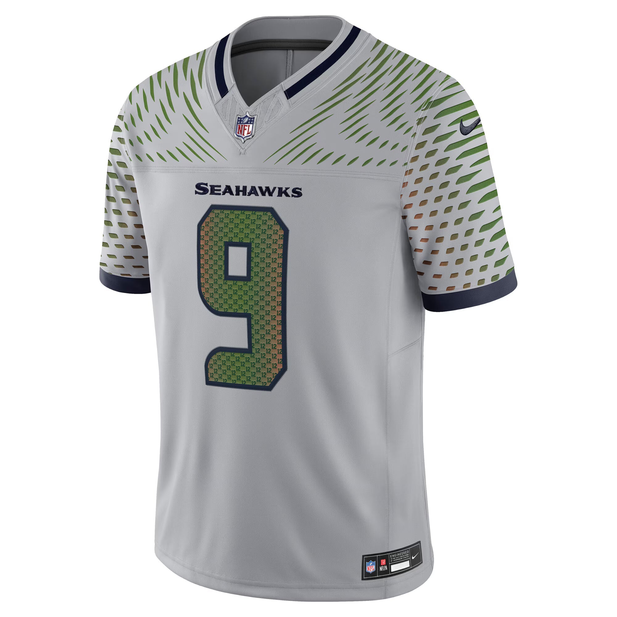 Seattle Seahawks Kenneth Walker III Wolf Gray 2025 Rivalries Collection Limited Jersey