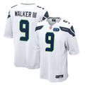 Seattle Seahawks Kenneth Walker III White 50th Season Game Jersey