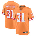 Tampa Bay Buccaneers Antoine Winfield Jr. Orange Throwback Game Jersey