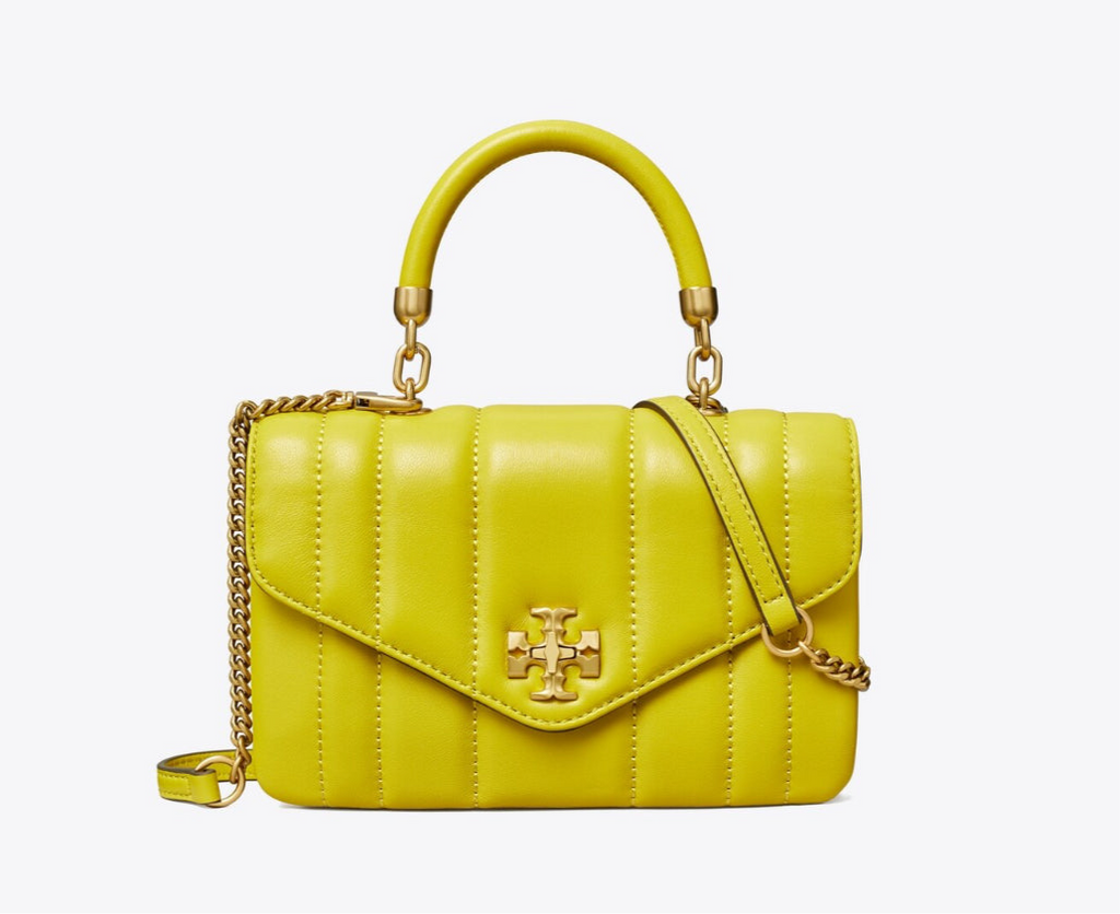 NWT Tory Burch Kira Top Handle Satchel Bag In Leather With Original Dust Bag
