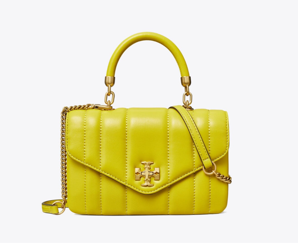 NWT Tory Burch Kira Top Handle Satchel Bag In Leather With Original Dust Bag