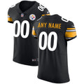 Pittsburgh Steelers Black Vapor Untouchable Custom Elite Jersey