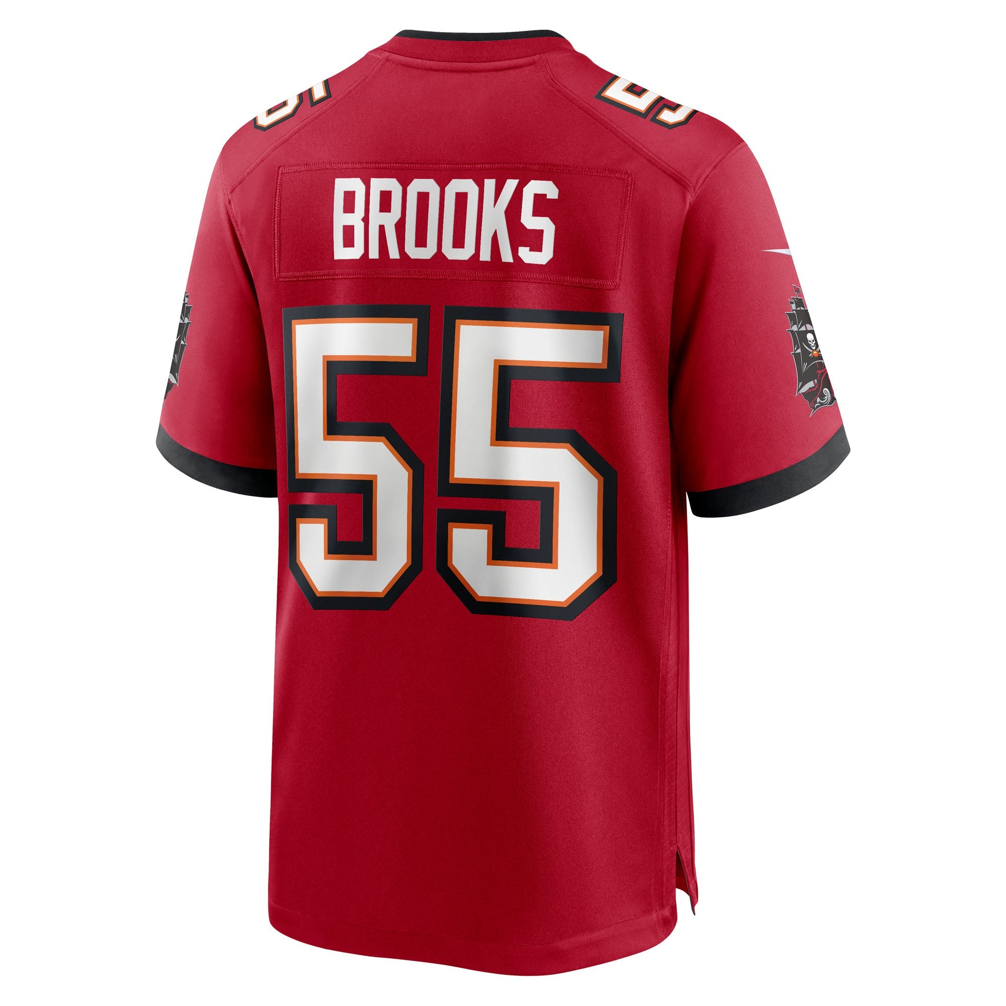 Tampa Bay Buccaneers Derrick Brooks Red 50th Season Team Game Jersey