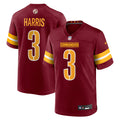 Washington Commanders Will Harris Burgundy Team Game Jersey