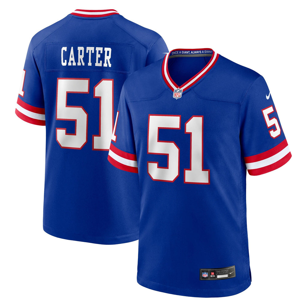New York Giants Abdul Carter Royal First Round Pick 2nd Alternate Game Jersey