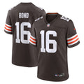 Cleveland Browns Isaiah Bond Brown Team Game Jersey
