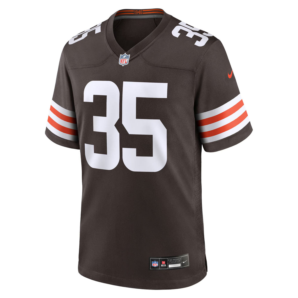 Cleveland Browns Raheim Sanders Brown Team Game Jersey