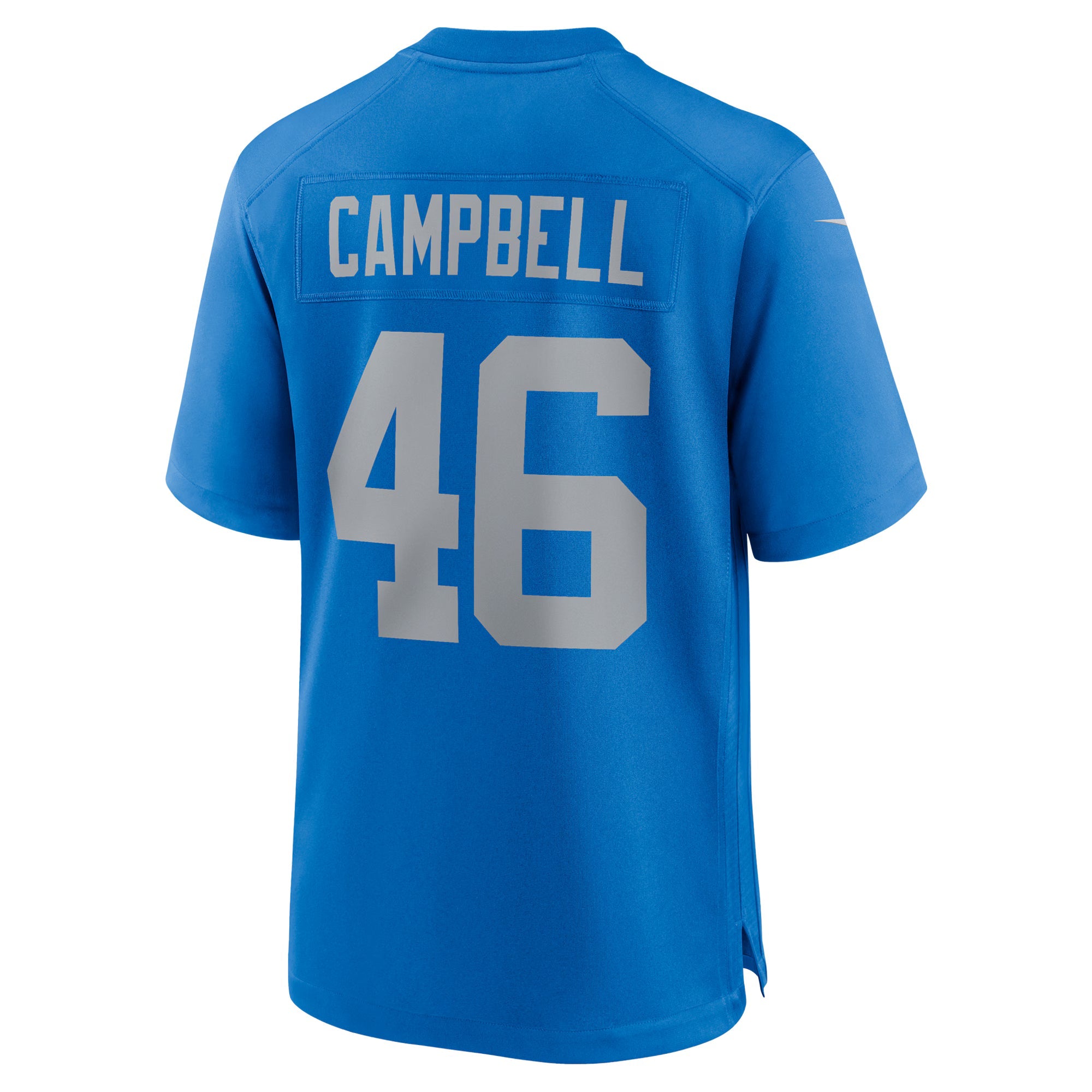 Detroit Lions Jack Campbell Blue Alternate Game Jersey