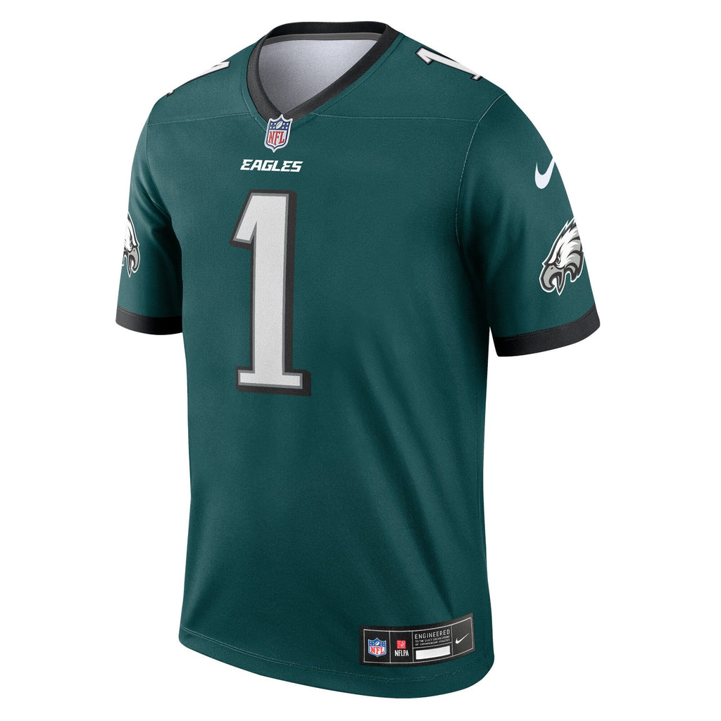 Philadelphia Eagles Jalen Hurts Green Legend Player Performance Top