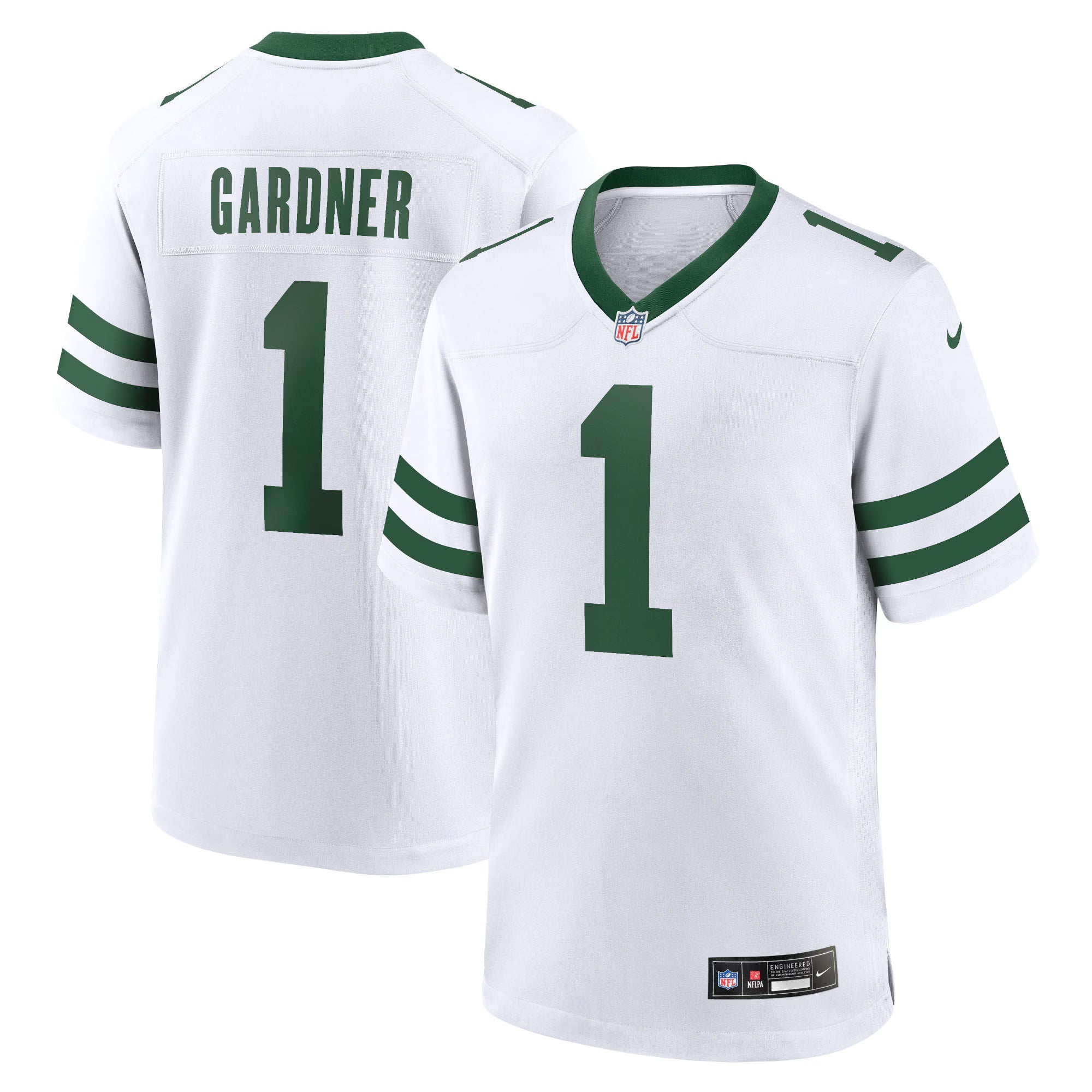New York Jets Ahmad Sauce Gardner Legacy White Game Jersey