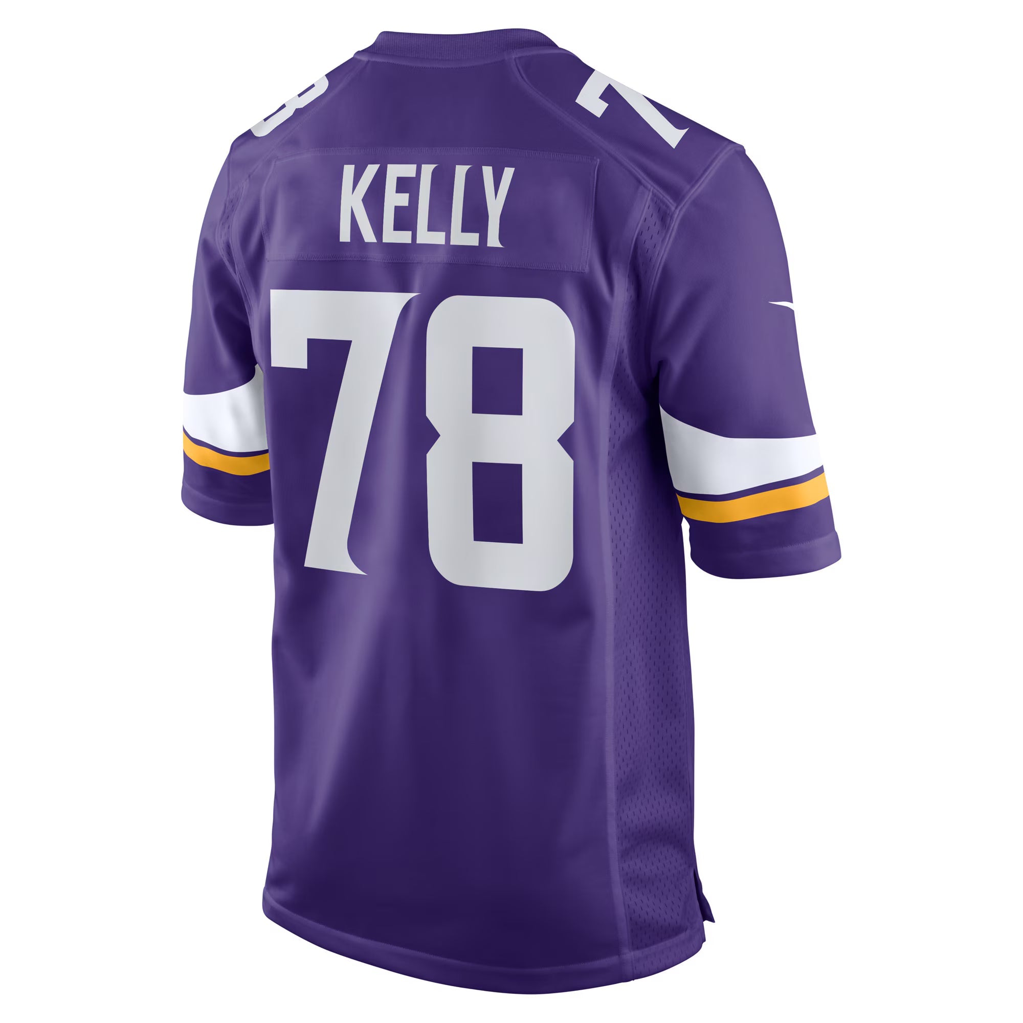 Minnesota Vikings Ryan Kelly Purple Team Game Jersey