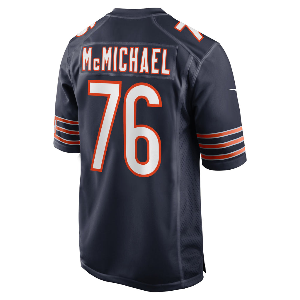 Chicago Bears Steve McMichael Navy Retired Player Game Jersey