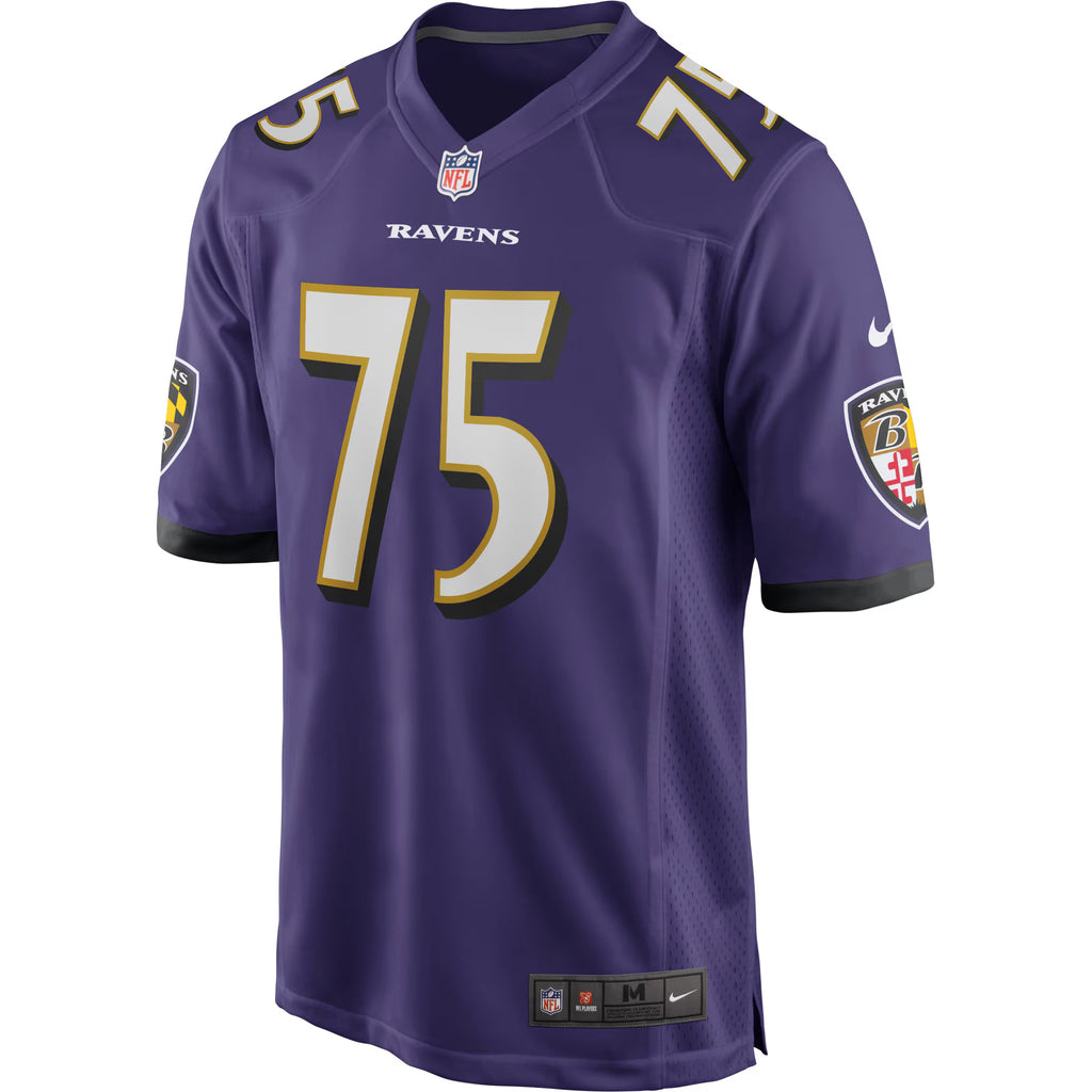 Baltimore Ravens Jonathan Ogden Purple Game Retired Player Jersey