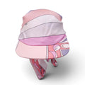 EMILIO PUCCI PINK PATTERNED SILK TWILL VISOR - SIZE 2