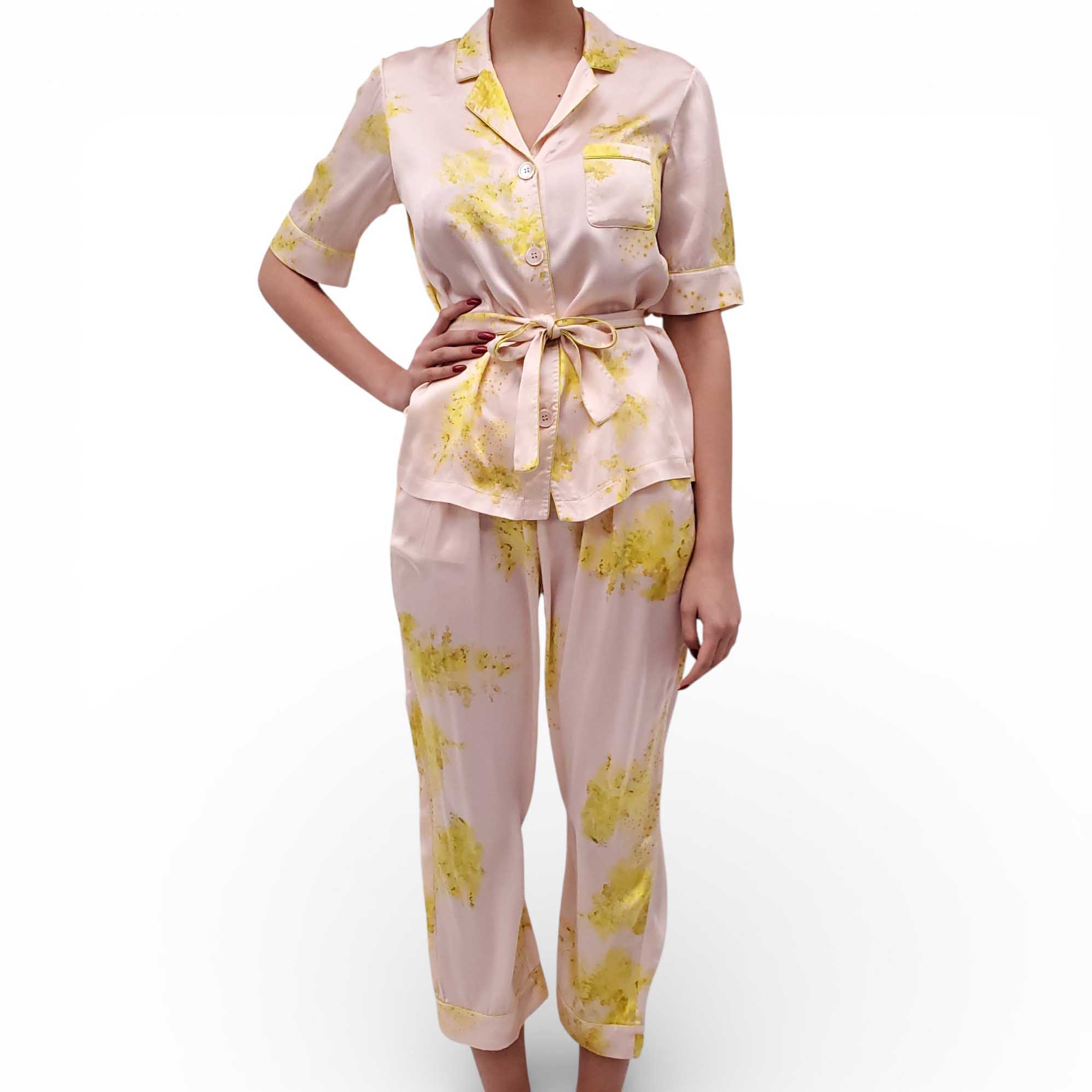 ERES 2-PIECE SILK SET - SIZE S/M