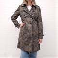 ETRO PATTERNED JACKET WITH FUR - SIZE 44