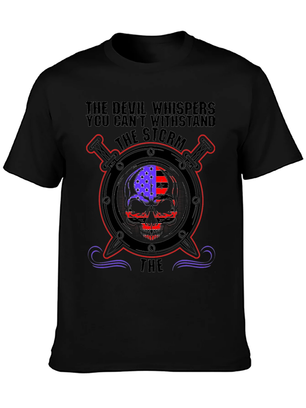 The Storm Skull Graphic T-Shirt