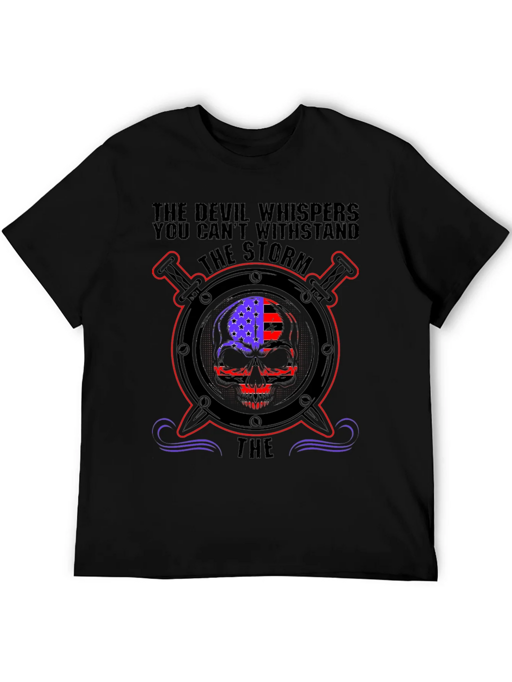 The Storm Skull Graphic T-Shirt
