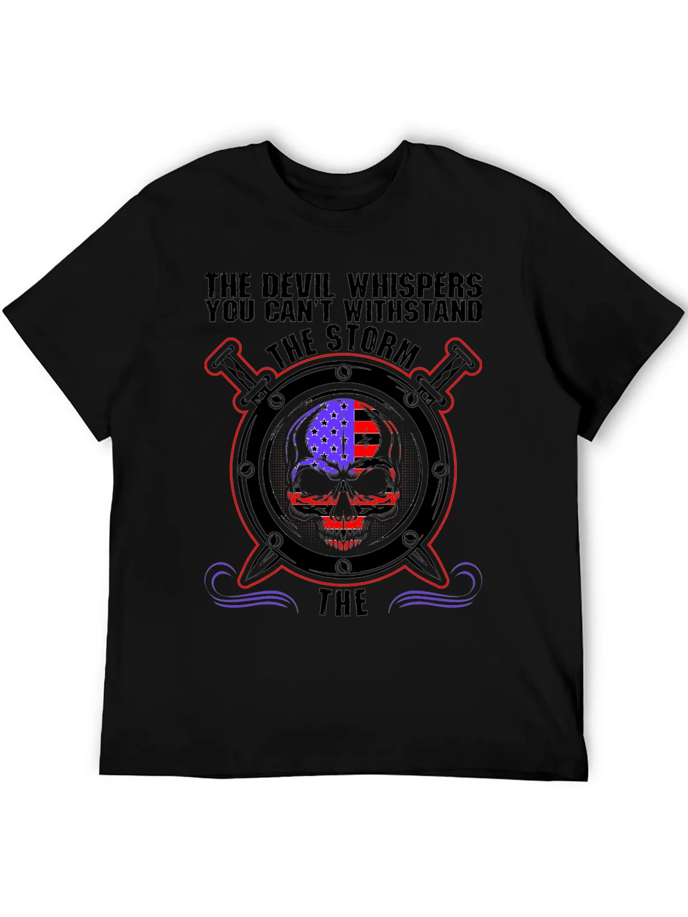 The Storm Skull Graphic T-Shirt