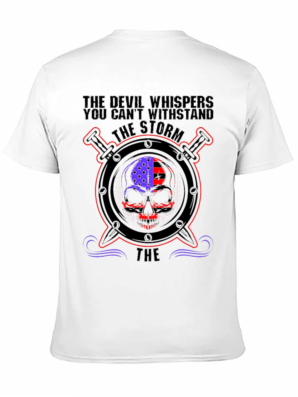 The Storm Skull Graphic T-Shirt