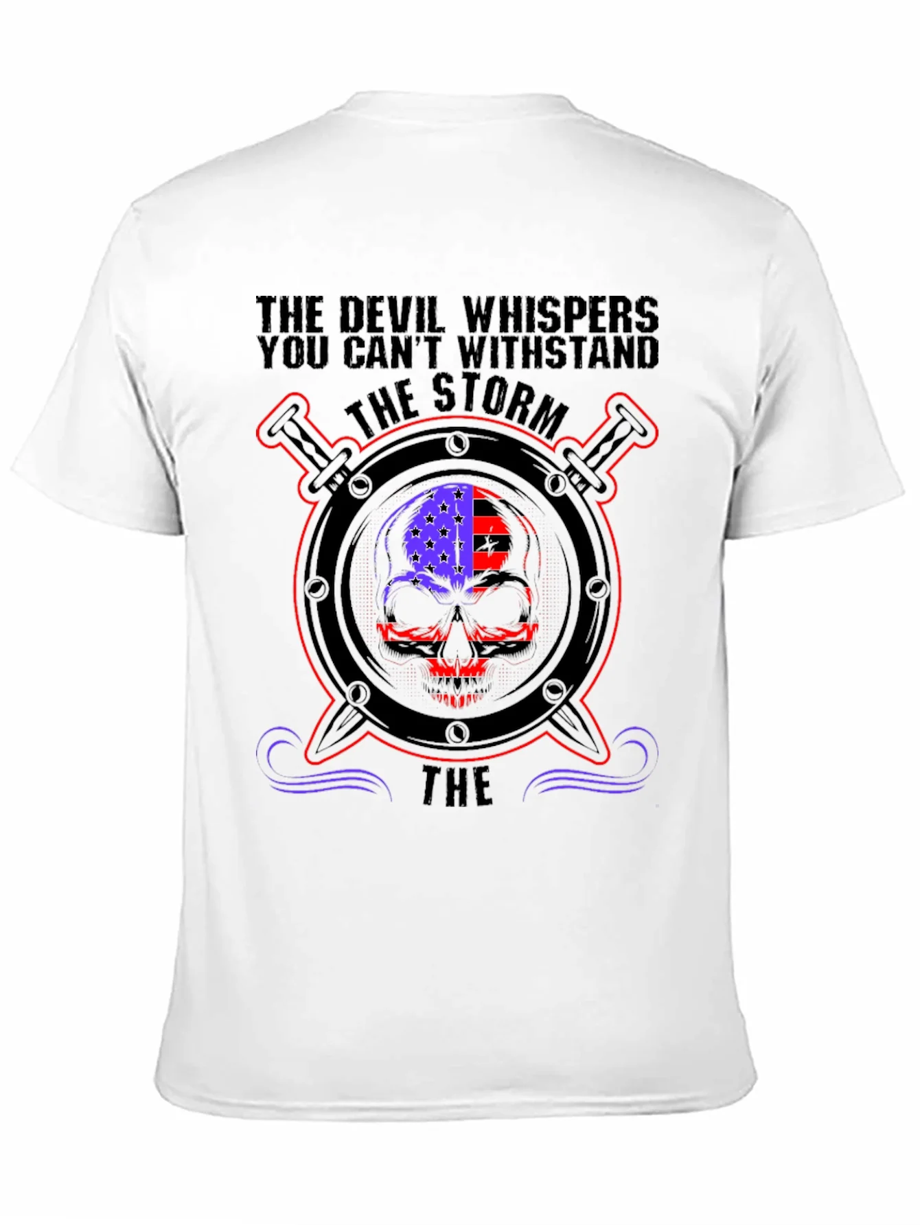 The Storm Skull Graphic T-Shirt