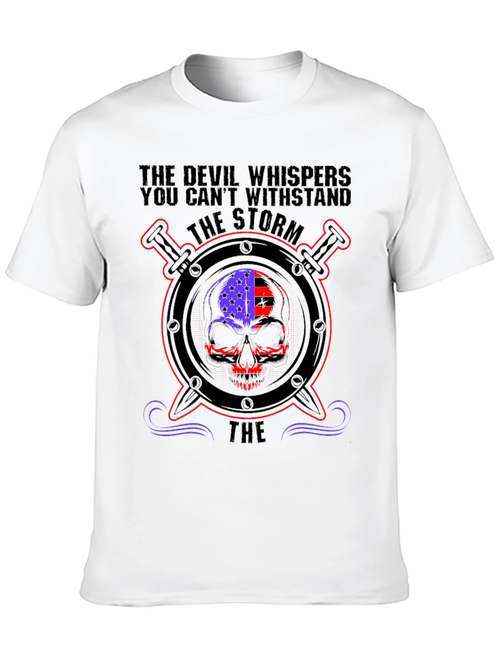 The Storm Skull Graphic T-Shirt