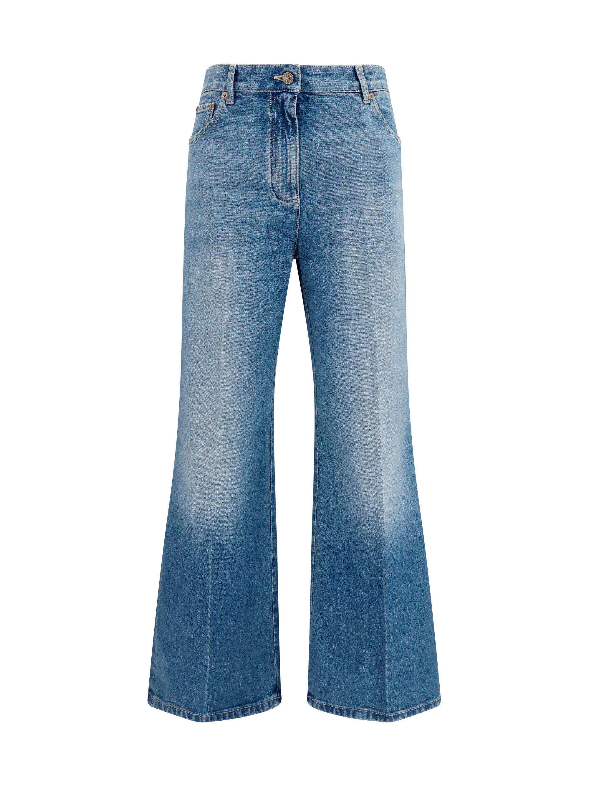 Valentino Women Straight-Leg Jeans